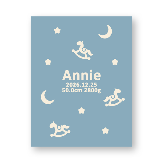 [木馬ゆめかわ]AnniversaryBlanket オーガニック