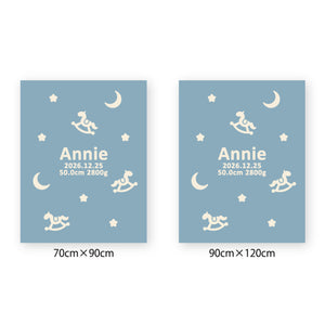 [木馬ゆめかわ]AnniversaryBlanket オーガニック