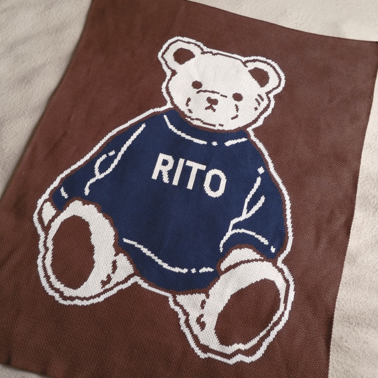 [くま]AnniversaryBlanket オーガニック