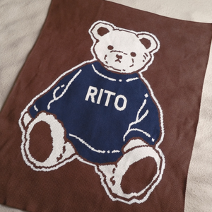 [くま]AnniversaryBlanket オーガニック
