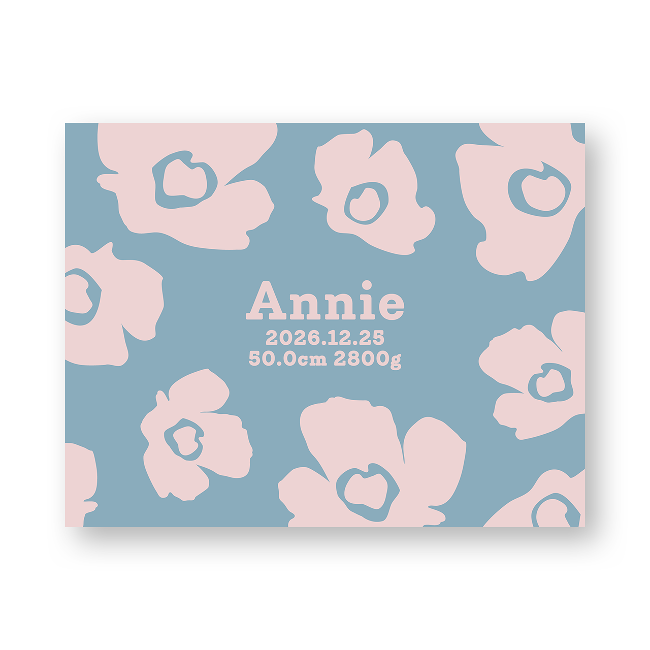 [Floral]AnniversaryBlanket オーガニック