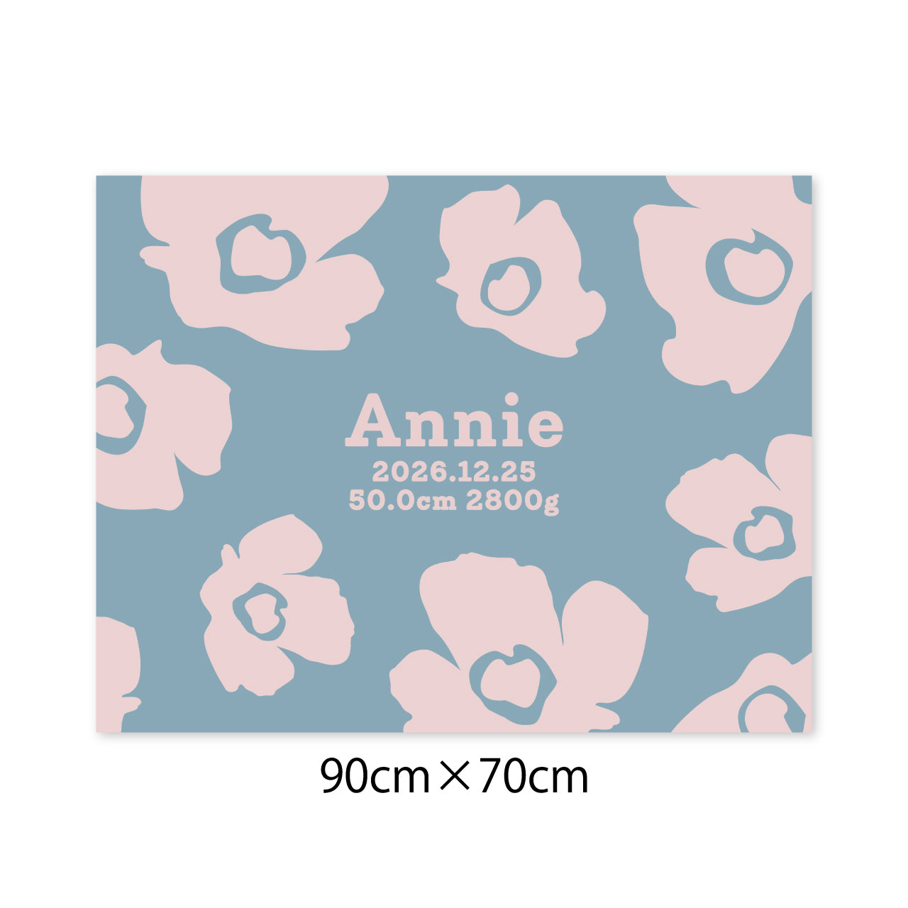 [Floral]AnniversaryBlanket オーガニック