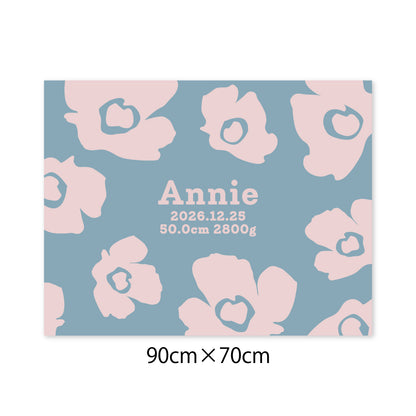 [Floral]AnniversaryBlanket オーガニック