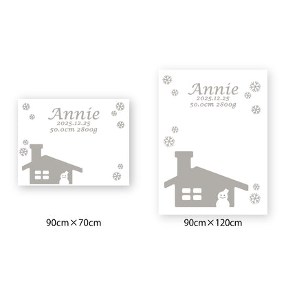 [Santa]AnniversaryBlanket オーガニック 90cm×120cm