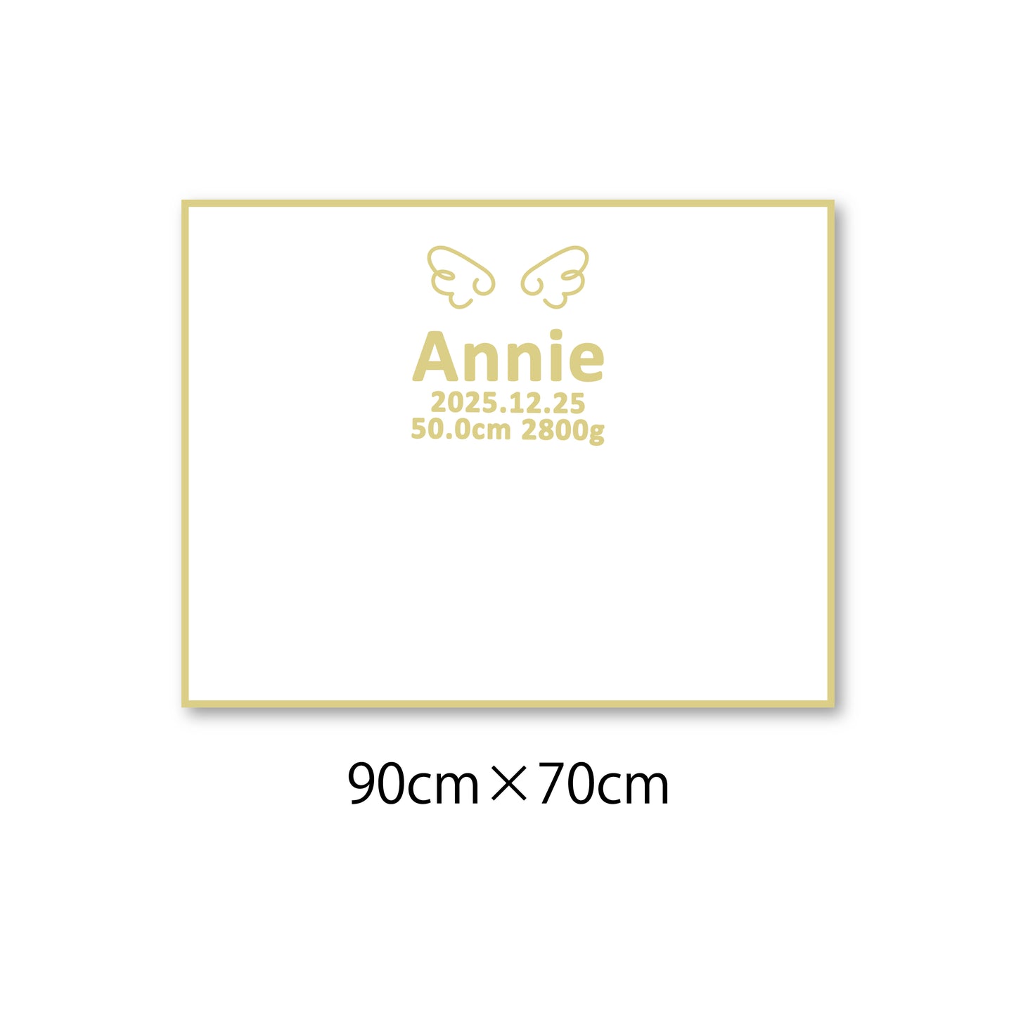 [天使の羽]AnniversaryBlanket オーガニック