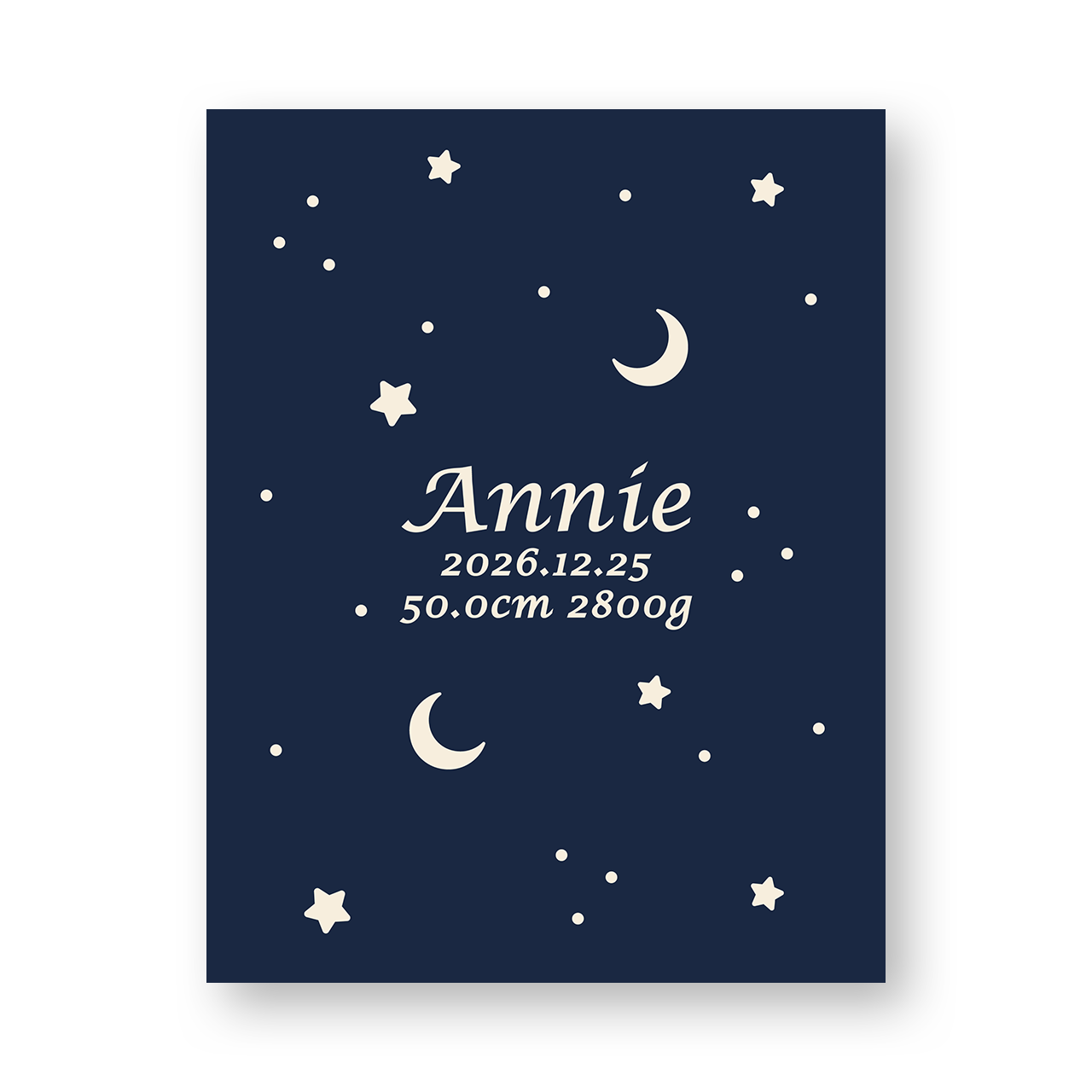 [月とお星さま]AnniversaryBlanket オーガニック