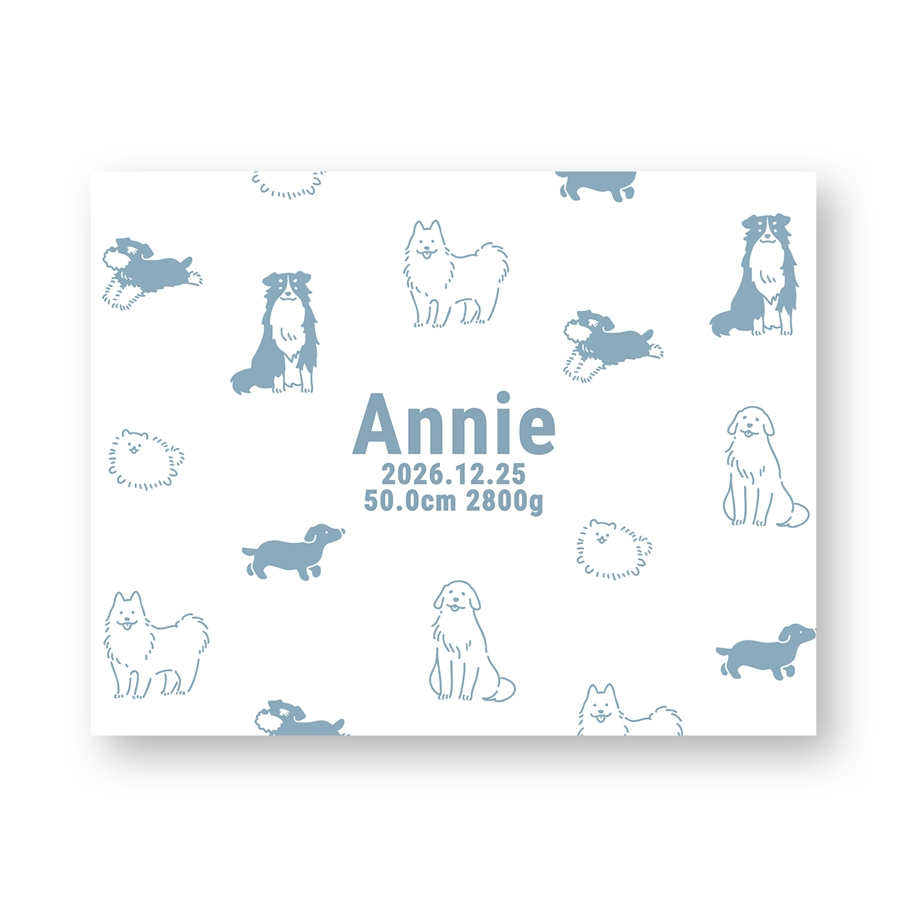 [いぬ]AnniversaryBlanket オーガニック