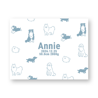 [いぬ]AnniversaryBlanket オーガニック