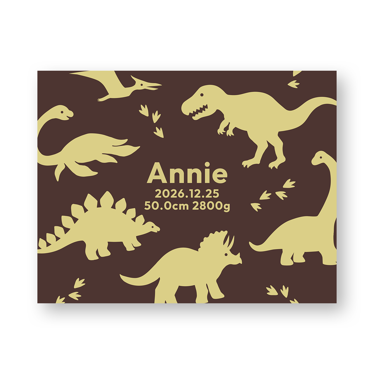 [恐竜]AnniversaryBlanket オーガニック