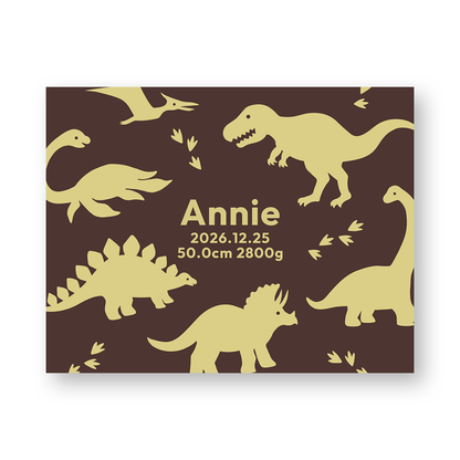 [恐竜]AnniversaryBlanket オーガニック