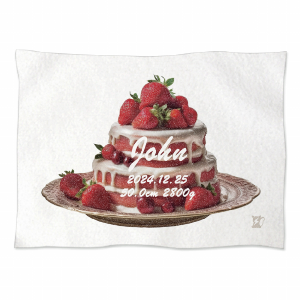 [cake]AnniversaryBlanket プリント